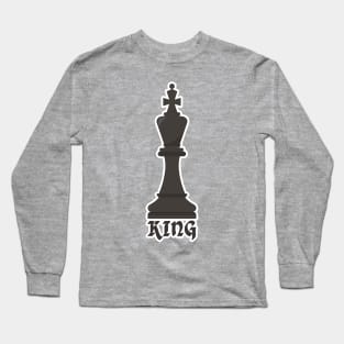 Chess King Long Sleeve T-Shirt